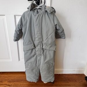 Kids Gray Winter Coat
